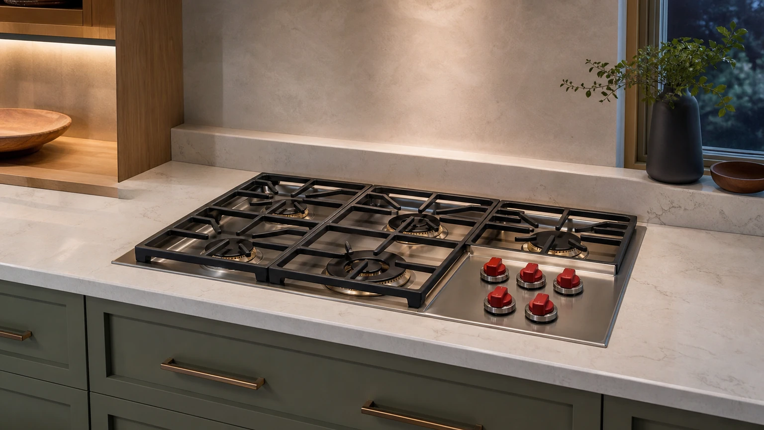 Luxury cooktop diagnostic visit in Cherry Hill