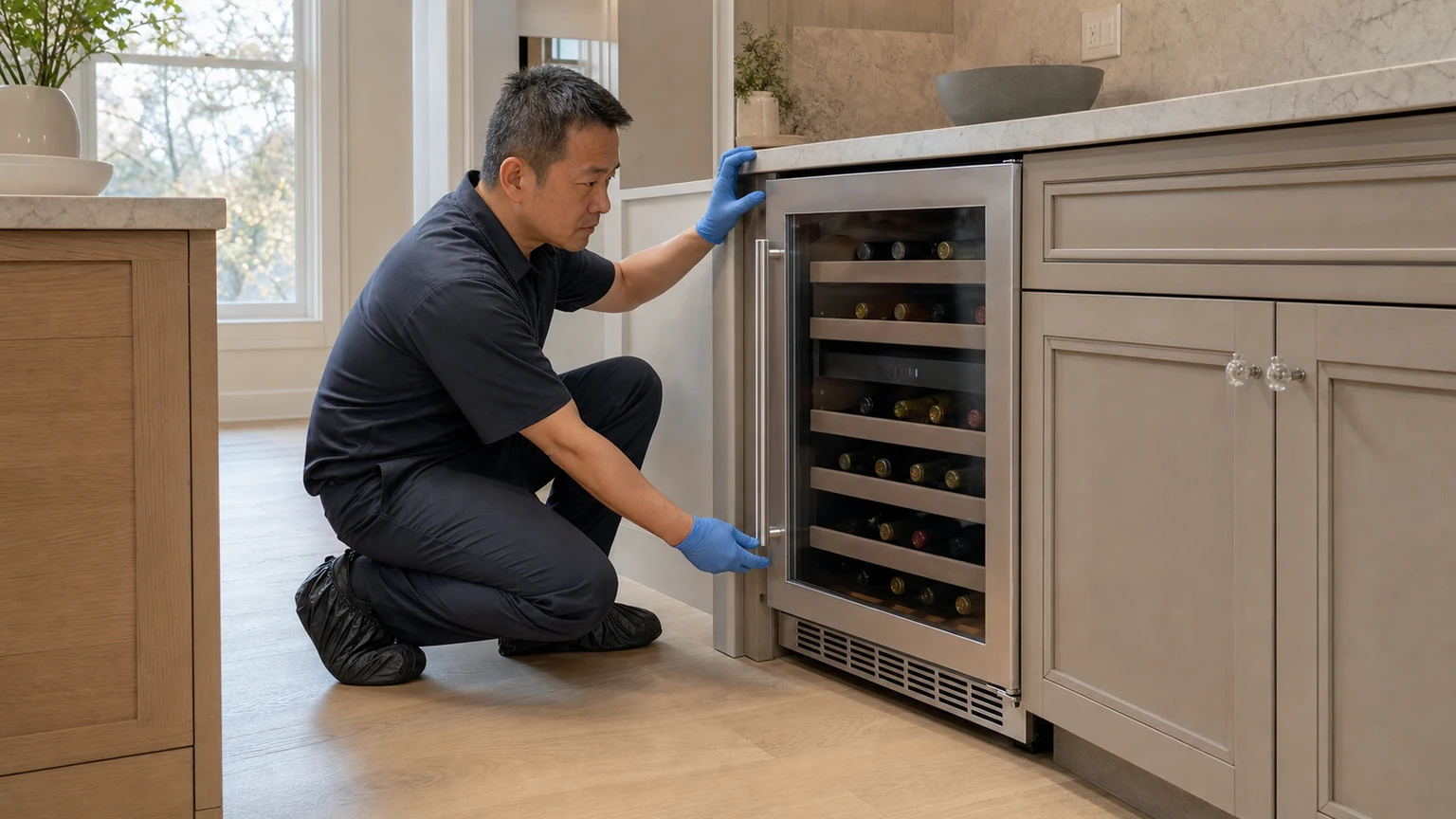 Wine cooler diagnostic visit in Cherry Hill